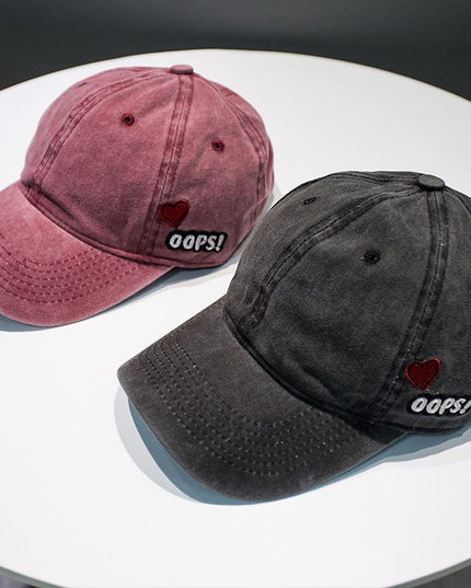 Embroidered baseball cap