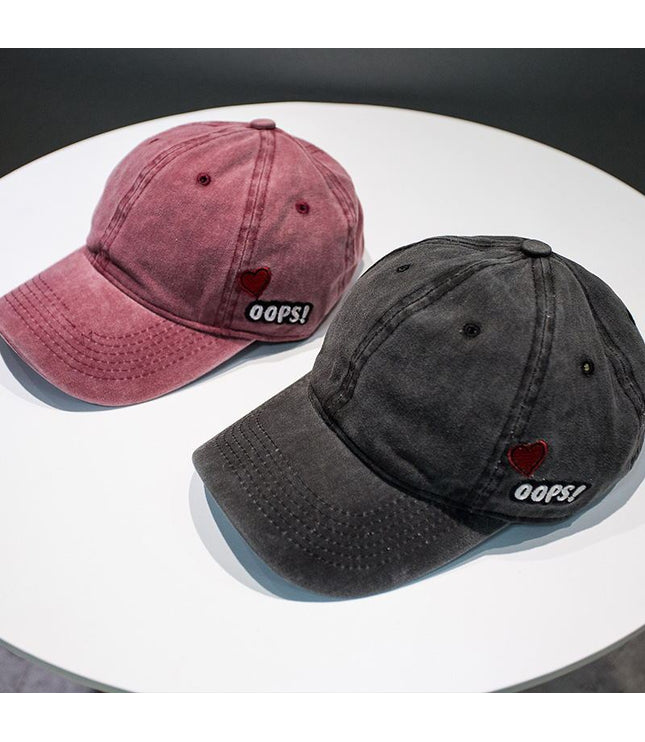 Embroidered baseball cap