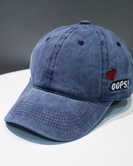 Embroidered baseball cap