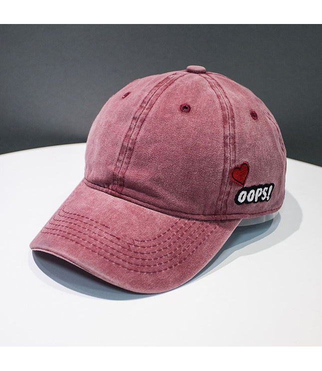 Embroidered baseball cap